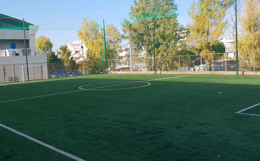 Ένα ακόμα γήπεδο ποδοσφαίρου 5χ5 παραδόθηκε για τα παιδιά της γειτονιάς