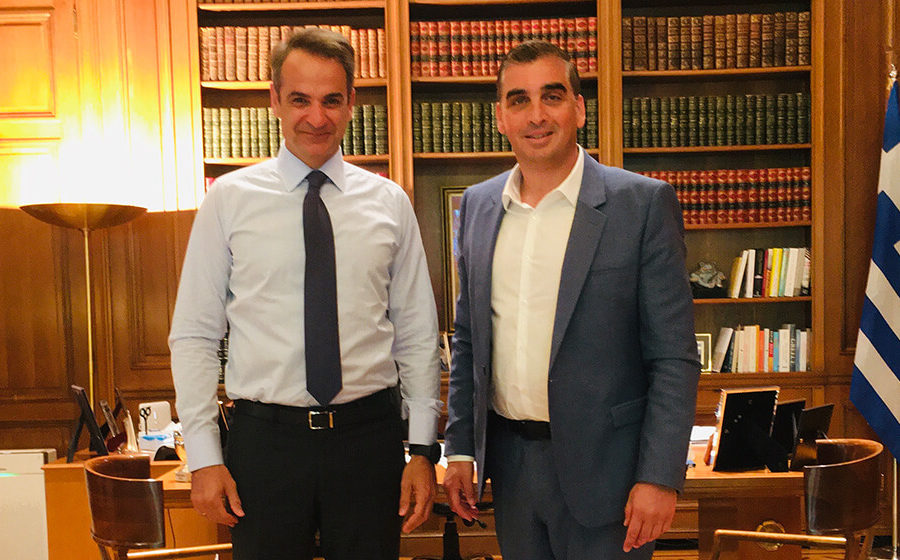Συνάντηση του Δημάρχου Ελληνικού - Αργυρούπολης με τον Πρωθυπουργό