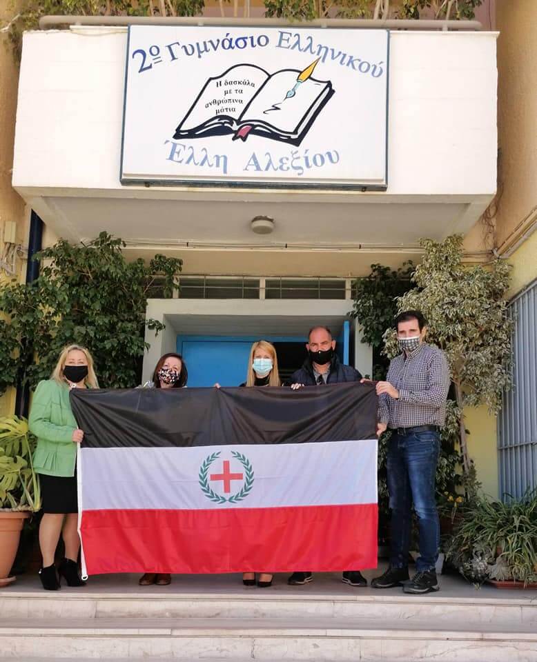 Σημαίες επανάστασης Δήμο μας Γιάννης Κωνσταντάτος
